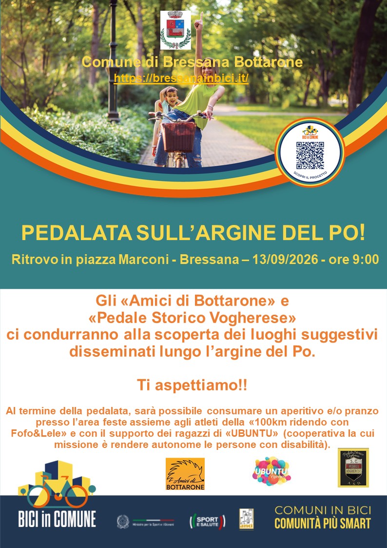 🚴‍♂️ IN SELLA PER "BRESSANA A FESTA"! 🚴‍♀️